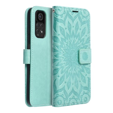 Kabura MEZZO Book do XIAOMI Redmi Note 11 / 11S mandala zielony Kabura MEZZO Book do XIAOMI Redmi Note 11 / 11S mandala zielony