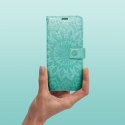 Kabura MEZZO Book do SAMSUNG A32 5G mandala zielony Kabura MEZZO Book do SAMSUNG A32 5G mandala zielony