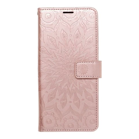 Kabura MEZZO Book do SAMSUNG S20 FE / S20 FE 5G mandala złoty róż Kabura MEZZO Book do SAMSUNG S20 FE / S20 FE 5G mandala złoty róż