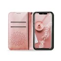 Kabura MEZZO Book do SAMSUNG S20 FE / S20 FE 5G mandala złoty róż Kabura MEZZO Book do SAMSUNG S20 FE / S20 FE 5G mandala złoty róż