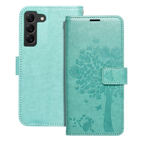 Kabura MEZZO Book do SAMSUNG S22 drzewo zielony Kabura MEZZO Book do SAMSUNG S22 drzewo zielony