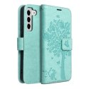 Kabura MEZZO Book do SAMSUNG S22 drzewo zielony Kabura MEZZO Book do SAMSUNG S22 drzewo zielony