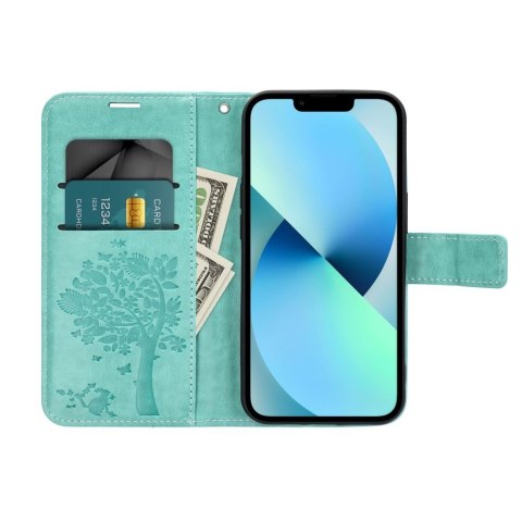 Kabura MEZZO Book do SAMSUNG S22 drzewo zielony Kabura MEZZO Book do SAMSUNG S22 drzewo zielony