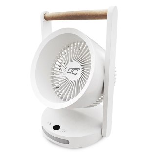 Wentylator biurkowy bezprzewodowy z lampką nocną WB17 6,4" USB-C 3600mAh