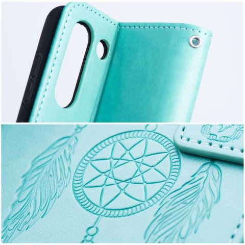 Kabura MEZZO Book do XIAOMI Redmi Note 13 Pro 4G / POCO M6 Pro 4G łapacz snów zielony Kabura MEZZO Book do XIAOMI Redmi Note 13 Pro 4G / POCO M6 Pro 4G łapacz snów zielony