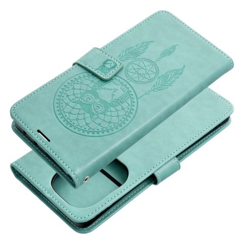 Kabura MEZZO Book do XIAOMI Redmi Note 13 Pro 4G / POCO M6 Pro 4G łapacz snów zielony Kabura MEZZO Book do XIAOMI Redmi Note 13 Pro 4G / POCO M6 Pro 4G łapacz snów zielony