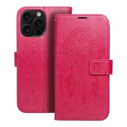 Kabura MEZZO Book do IPHONE 16 Pro Max łapacz snów magenta