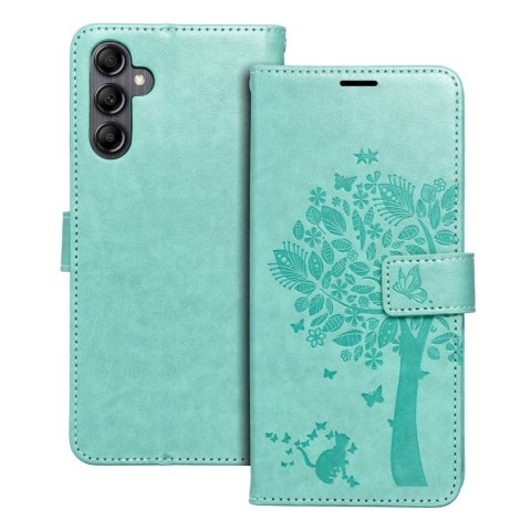Kabura MEZZO Book do SAMSUNG A14 4G / A14 5G drzewo zielony Kabura MEZZO Book do SAMSUNG A14 4G / A14 5G drzewo zielony