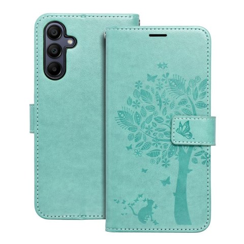 Kabura MEZZO Book do SAMSUNG A15 4G / A15 5G drzewo zielony