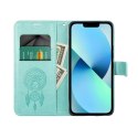 Kabura MEZZO Book do SAMSUNG A54 5G łapacz snów zielony Kabura MEZZO Book do SAMSUNG A54 5G łapacz snów zielony