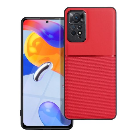 Futerał NOBLE do XIAOMI Redmi Note 11 Pro / 11 Pro 5G czerwony Futerał NOBLE do XIAOMI Redmi Note 11 Pro / 11 Pro 5G czerwony