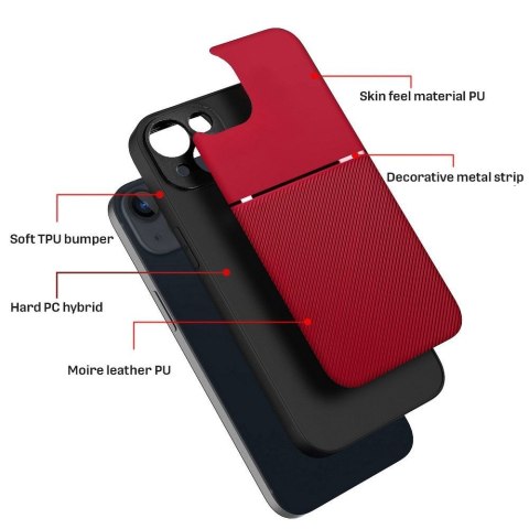 Futerał NOBLE do IPHONE 13 Mini czerwony Futerał NOBLE do IPHONE 13 Mini czerwony
