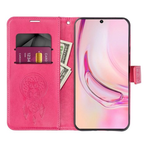 Kabura MEZZO Book do SAMSUNG A26 5G łapacz snów magenta Kabura MEZZO Book do SAMSUNG A26 5G łapacz snów magenta