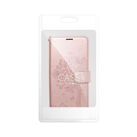 Kabura MEZZO Book do SAMSUNG A36 5G drzewo złoty róż Kabura MEZZO Book do SAMSUNG A36 5G drzewo złoty róż