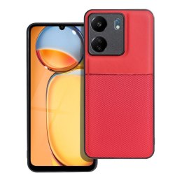 Futerał NOBLE do XIAOMI Redmi 13C / POCO C65 czerwony