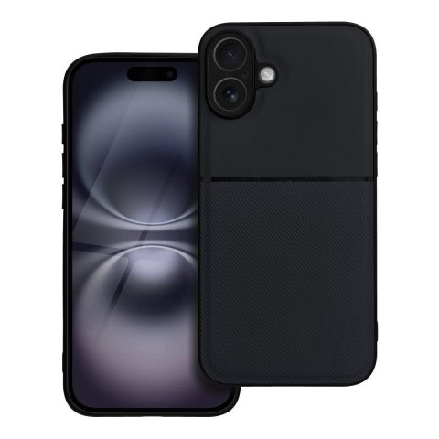 Futerał NOBLE do IPHONE 16 Plus czarny Futerał NOBLE do IPHONE 16 Plus czarny