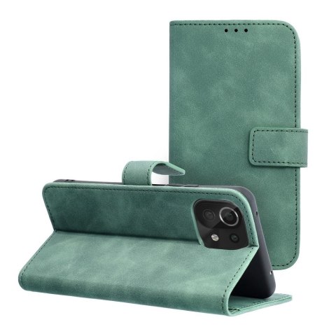 Kabura TENDER Book do XIAOMI Mi 11 Lite 5G / Mi 11 Lite LTE ( 4G ) / Mi 11 Lite NE zielony Kabura TENDER Book do XIAOMI Mi 11 Lite 5G / Mi 11 Lite LTE ( 4G ) / Mi 11 Lite NE zielony