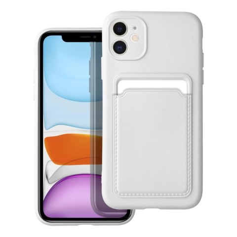 Futerał CARD CASE do IPHONE 11 biały