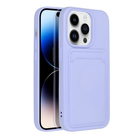 Futerał CARD CASE do IPHONE 14 Pro fioletowy Futerał CARD CASE do IPHONE 14 Pro fioletowy