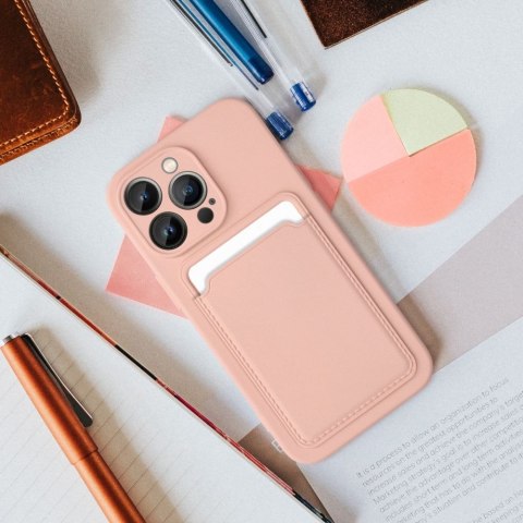 Futerał CARD CASE do IPHONE 7 / 8 / SE 2020 / SE 2022 różowy Futerał CARD CASE do IPHONE 7 / 8 / SE 2020 / SE 2022 różowy