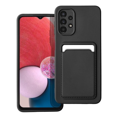 Futerał CARD CASE do SAMSUNG A13 5G / A04S czarny Futerał CARD CASE do SAMSUNG A13 5G / A04S czarny