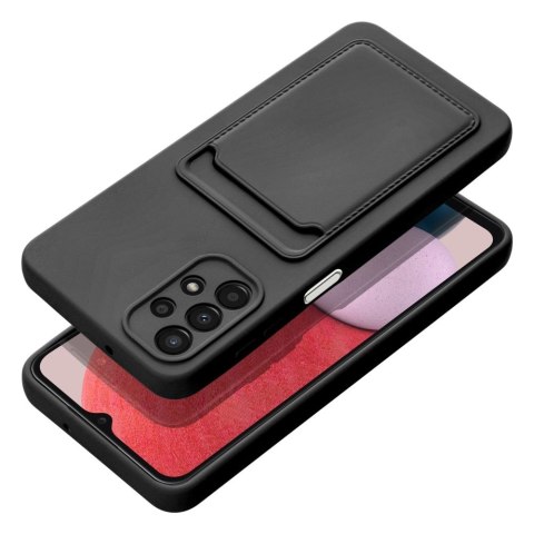 Futerał CARD CASE do SAMSUNG A13 5G / A04S czarny Futerał CARD CASE do SAMSUNG A13 5G / A04S czarny