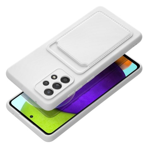 Futerał CARD CASE do SAMSUNG A52 5G / A52 LTE ( 4G ) / A52S biały Futerał CARD CASE do SAMSUNG A52 5G / A52 LTE ( 4G ) / A52S biały