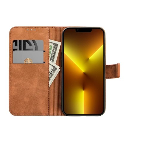 Kabura TENDER Book do XIAOMI Redmi Note 14 5G brązowy Kabura TENDER Book do XIAOMI Redmi Note 14 5G brązowy