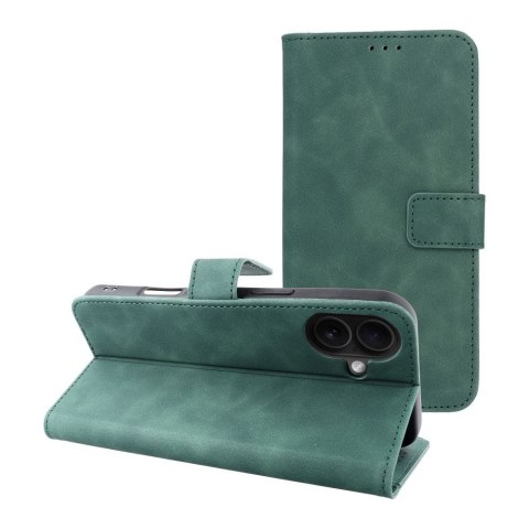 Kabura TENDER Book do IPHONE 16 Plus zielony Kabura TENDER Book do IPHONE 16 Plus zielony
