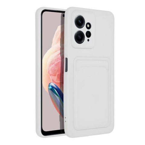 Futerał CARD CASE do XIAOMI Redmi NOTE 12 4G biały Futerał CARD CASE do XIAOMI Redmi NOTE 12 4G biały