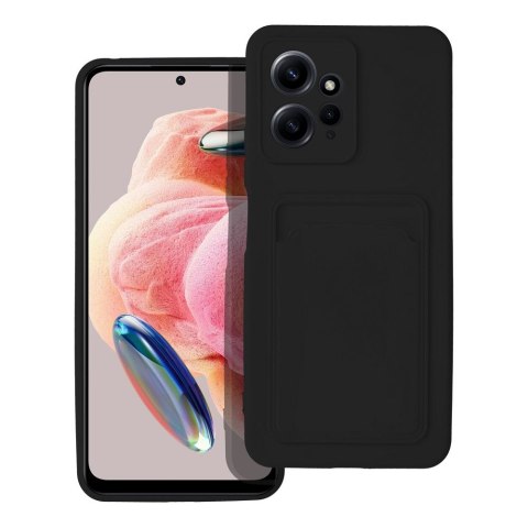 Futerał CARD CASE do XIAOMI Redmi NOTE 12 4G czarny Futerał CARD CASE do XIAOMI Redmi NOTE 12 4G czarny