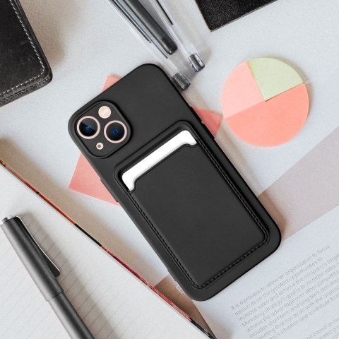 Futerał CARD CASE do XIAOMI Redmi NOTE 12 4G czarny Futerał CARD CASE do XIAOMI Redmi NOTE 12 4G czarny