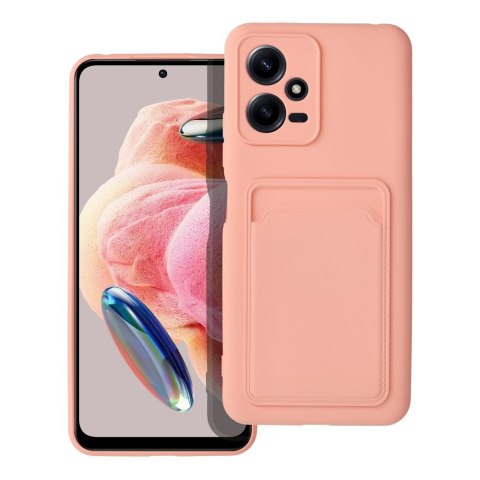 Futerał CARD CASE do XIAOMI Redmi NOTE 12 5G różowy Futerał CARD CASE do XIAOMI Redmi NOTE 12 5G różowy