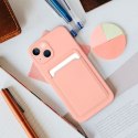 Futerał CARD CASE do XIAOMI Redmi NOTE 12 5G różowy Futerał CARD CASE do XIAOMI Redmi NOTE 12 5G różowy