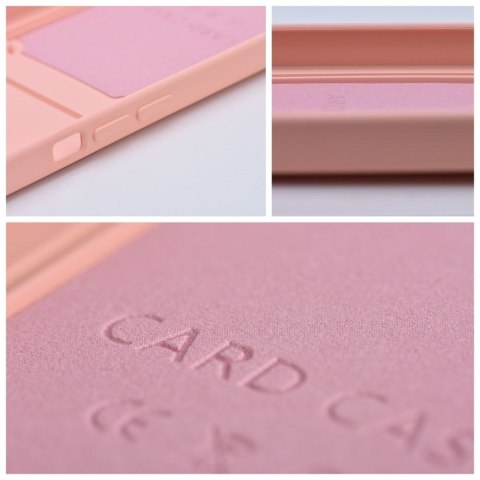 Futerał CARD CASE do XIAOMI Redmi NOTE 12 5G różowy Futerał CARD CASE do XIAOMI Redmi NOTE 12 5G różowy