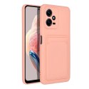 Futerał CARD CASE do XIAOMI Redmi NOTE 12 5G różowy Futerał CARD CASE do XIAOMI Redmi NOTE 12 5G różowy