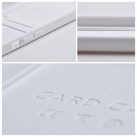 Futerał CARD CASE do IPHONE 15 Pro Max biały Futerał CARD CASE do IPHONE 15 Pro Max biały