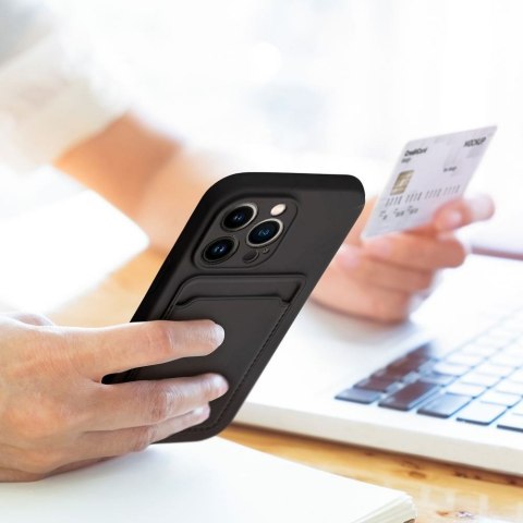 Futerał CARD CASE do IPHONE 15 Pro czarny Futerał CARD CASE do IPHONE 15 Pro czarny