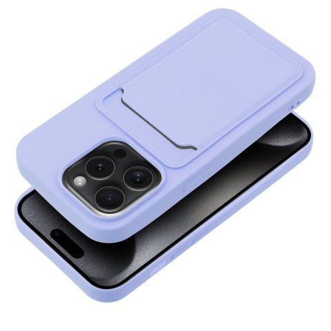 Futerał CARD CASE do IPHONE 15 Pro fioletowy Futerał CARD CASE do IPHONE 15 Pro fioletowy