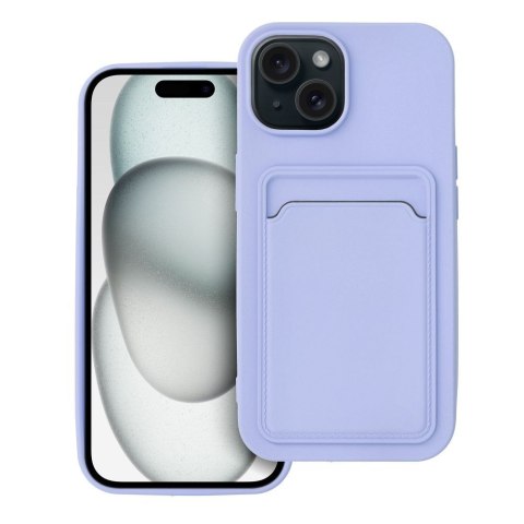 Futerał CARD CASE do IPHONE 15 fioletowy Futerał CARD CASE do IPHONE 15 fioletowy