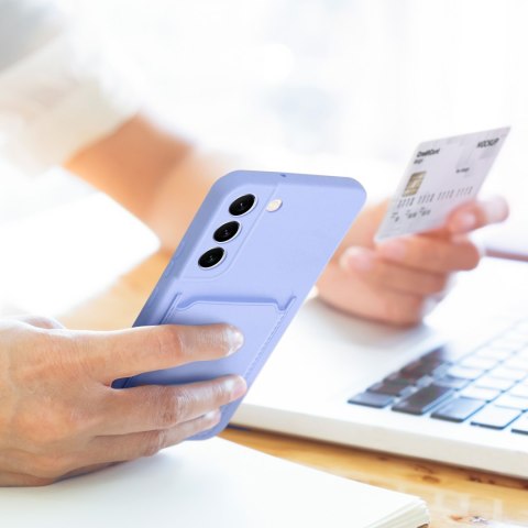 Futerał CARD CASE do SAMSUNG A14 5G / A14 4G fioletowy Futerał CARD CASE do SAMSUNG A14 5G / A14 4G fioletowy