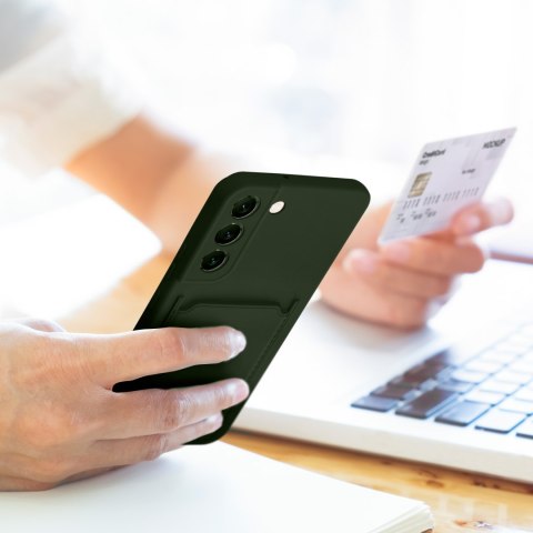 Futerał CARD CASE do SAMSUNG S23 Plus zielony Futerał CARD CASE do SAMSUNG S23 Plus zielony