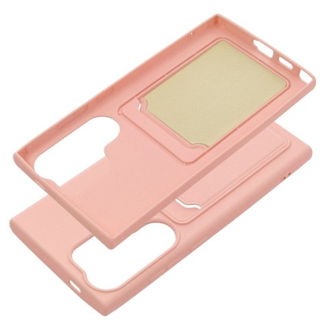 Futerał CARD CASE do SAMSUNG S24 Ultra różowy Futerał CARD CASE do SAMSUNG S24 Ultra różowy