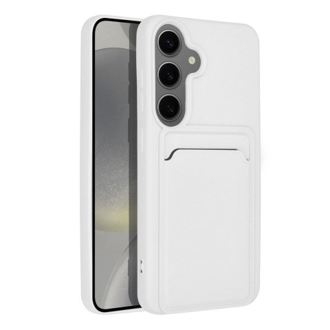 Futerał CARD CASE do SAMSUNG S24 biały Futerał CARD CASE do SAMSUNG S24 biały