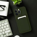 Futerał CARD CASE do XIAOMI Redmi A3 4G zielony Futerał CARD CASE do XIAOMI Redmi A3 4G zielony