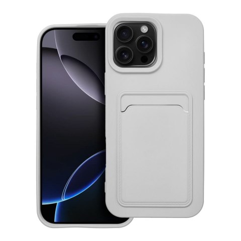 Futerał CARD CASE do IPHONE 16 Pro Max biały Futerał CARD CASE do IPHONE 16 Pro Max biały