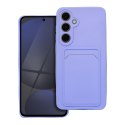 Futerał CARD CASE do SAMSUNG S24 FE fioletowy Futerał CARD CASE do SAMSUNG S24 FE fioletowy