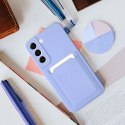 Futerał CARD CASE do SAMSUNG S24 FE fioletowy Futerał CARD CASE do SAMSUNG S24 FE fioletowy