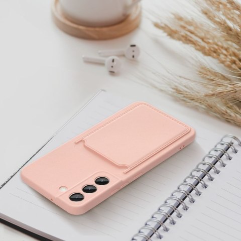 Futerał CARD CASE do SAMSUNG S24 FE różowy Futerał CARD CASE do SAMSUNG S24 FE różowy