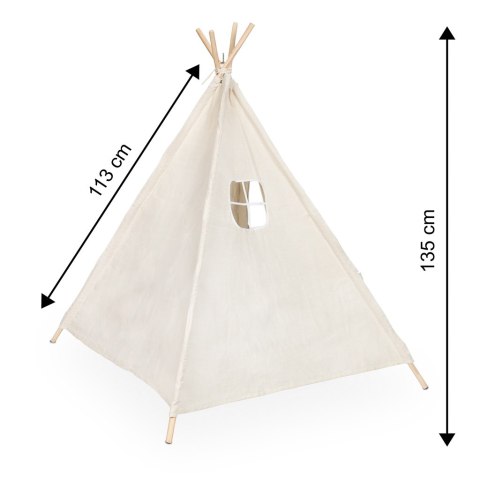Namiot domek indiański dla dzieci Tipi Wigwam 135cm Namiot domek indiański dla dzieci Tipi Wigwam 135cm
